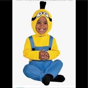 Kids Minion Costume - Yellow and Blue